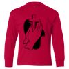 Authentic Cotton Long Sleeve T-Shirt (Youth) Thumbnail