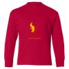 Authentic Cotton Long Sleeve T-Shirt (Youth) Thumbnail
